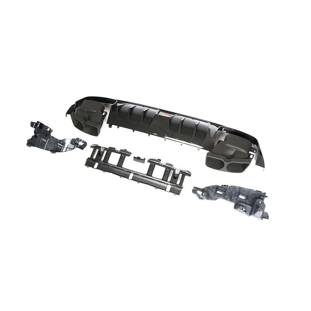 Mercedes Benz C-Class Carbon Fiber Rear Diffuser