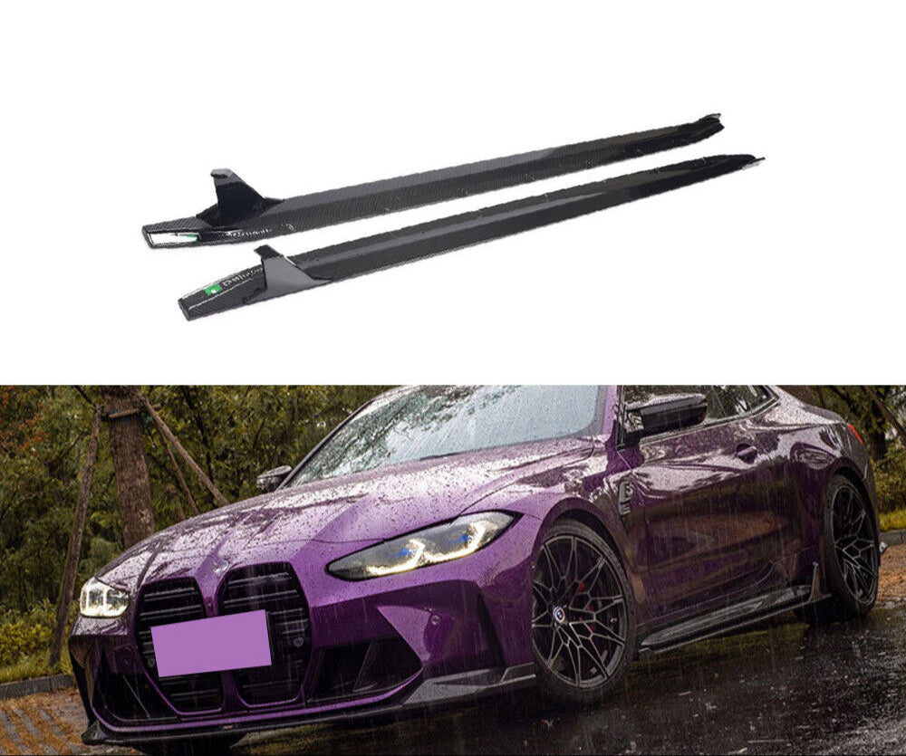 BMW G80/G82 M3/M4 Carbon Fiber Side Skirts