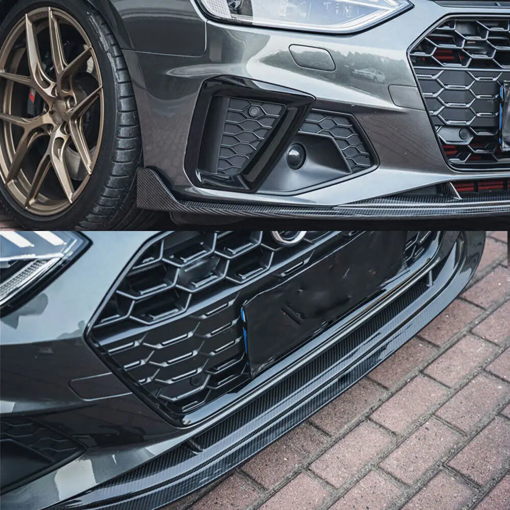 Audi A4 Carbon Fiber Front Lip