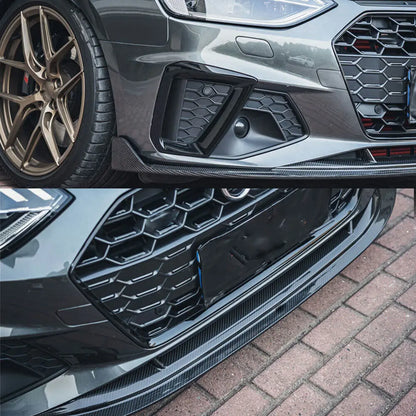 Audi A4 Carbon Fiber Front Lip