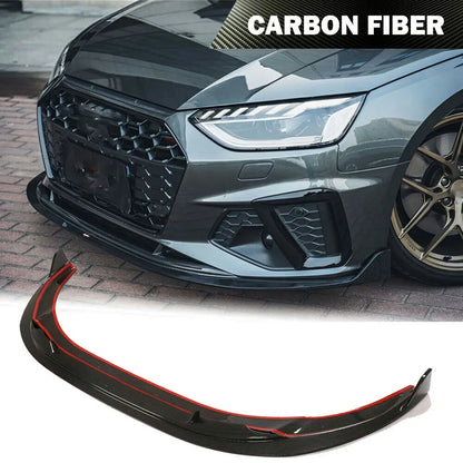 Audi A4 Carbon Fiber Front Lip