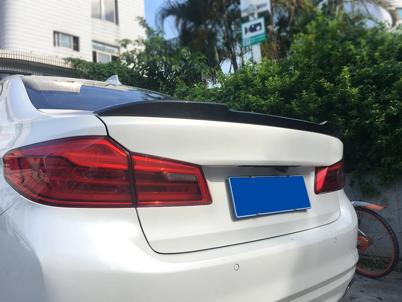 BMW G30 Carbon Fiber Trunk Wing