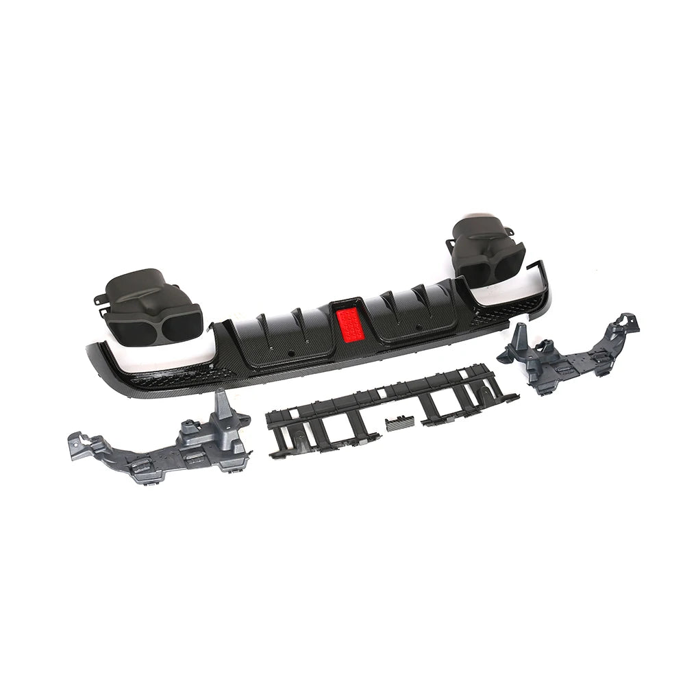 Mercedes Benz C-Class Carbon Fiber Rear Diffuser